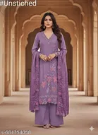 Silk Blend Punjabi/All Over Suits for Women 