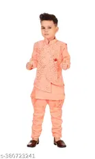 Cotton Blend Sherwani for Boys 