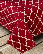 Polycotton Single Bedsheet with Pillow Cover 60x90 Inch 