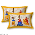 Cotton Queen Bedsheet with 2 Pillow Cover 