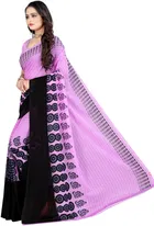 Georgette Printed Saree for Women 