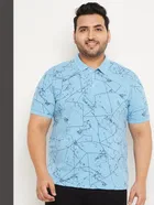 Printed Polo T-shirt for Men 