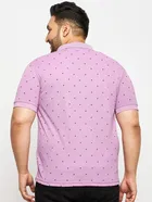Printed Polo T-shirt for Men 