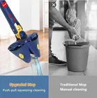 Twister Foldable Handle mop 