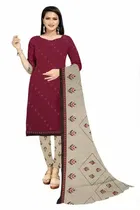 शारदा क्रिएशन क्रेप फ्लोरल प्रिंट सलवार सूट अस्टीचड 