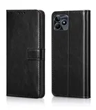 Artificial Leather Realme C53 Flip Cover 