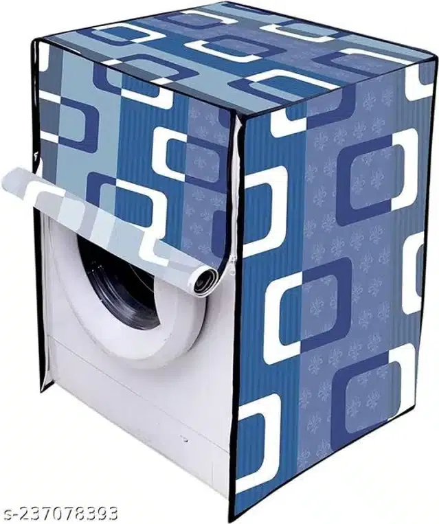 PVC Washing Machine Cover (Multicolor)