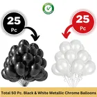Rubber Premium Metallic Balloons for Party 