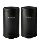 Stainless Steel Dustibin ,Black 22kg ,