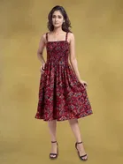 Poly Crepe Dress for Women 