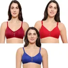 Cotton Blend Non Padded Bra for Women 