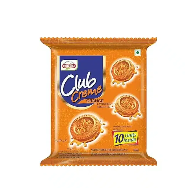 प्रियागोल्ड क्लब क्रीम ऑरेंज 350 g