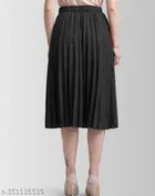 Crepe Skirt for Women 