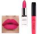 Combo of Color Addict Matte & Half 'N' Half Glam Lips Liquid Lipsticks 