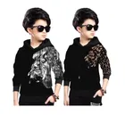 Cotton Blend Hood Neck Sweatshirts for Boys 