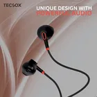 TecSox Bass Bud 41 Wired Earphones [High Bass]