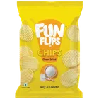 Fun Flips Plain Salted Potato Chips 45 g 