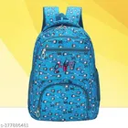 Polyester Backpack Bag, Blue