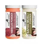 Park Daniel 100% Pure & Natural Hibiscus Powder & Safed Musli Powder 