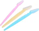 Painless Facial Hair Remover Razor (Multicolor, Pack of 3)
