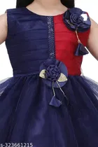 Cotton Blend Frock for Girls 