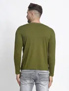 Cotton Blend Round Neck T-Shirts for Men 