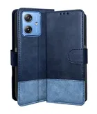 Artificial Leather Flip Cover For Motorola G54 5G 