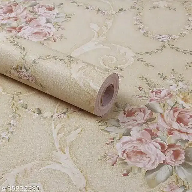Vinyl Wallpaper for Home (Multicolor, 45x500 cm)