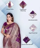 Banarasi Silk Zari Woven Saree for Women 
