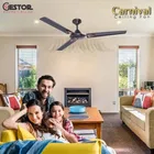GESTOR CARNIVAL Ultra High Speed 100% CNC Winding 48 Inch Decorative 1200 mm 3 Blade Ceiling Fan  