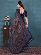 Georgette Printed Saree for Women 