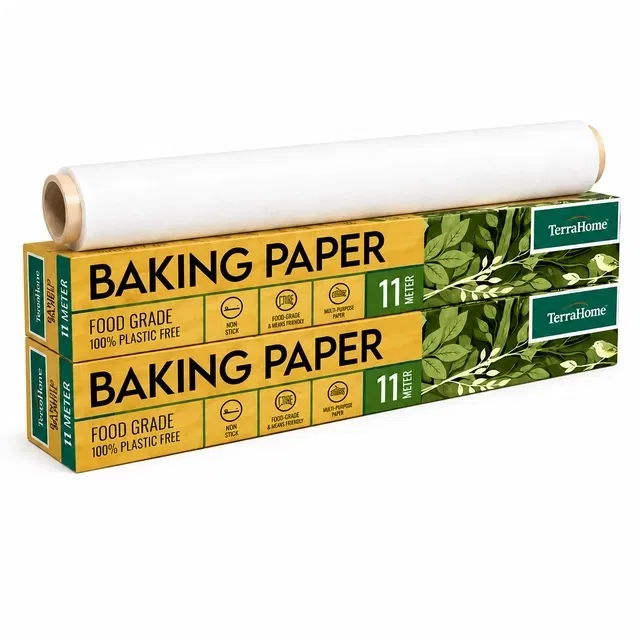 TerraHome Baking Paper 2x11 mtr (Pack of 2)