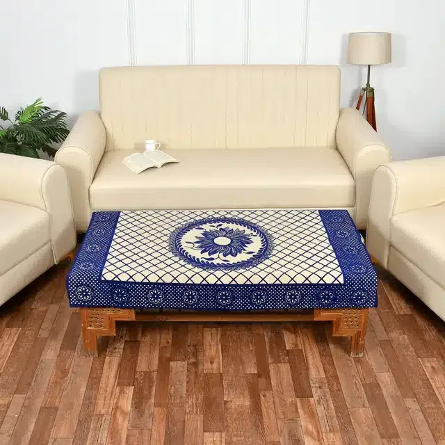 Polycotton Table Covers (Blue, 40x60 Inches)