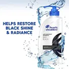 हेड एंड शोल्डर्स सिल्की black anti dandruff शैम्पू 650 मिलीलीटर