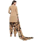 Crepe Floral Print Unstitched Suits Fabric for Women 