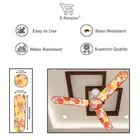 E-Retailer PVC Waterproof 3 Blade Ceiling Fan Cover With Adjustable Elastic Closer 