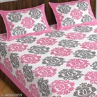 Cotton Double Bedsheet with 2 Pillow Cover 