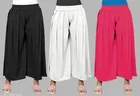 Palazzos for Women, Pack of 3 