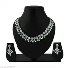Alloy Necklace with Earrings for Women 