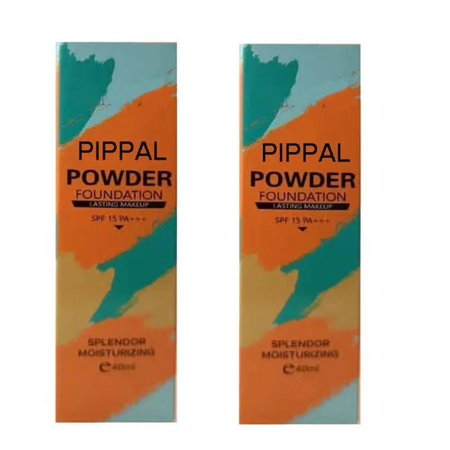 Pippal Powder Foundations (40 ml, Pack of 2)