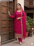 Vichitra Silk Punjabi/All Over Suits 