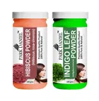 Park Daniel 100% Pure & Natural Hibiscus Powder & Indigo Leaf Powder 