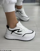 Casual Shoes for Women (White, 8)