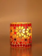 Glass Decorative Tea Light Holders 