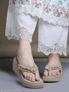 Shoetopia Beige Solid Heel Sandals 