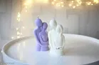 Cute Couple Shaped Candles 
