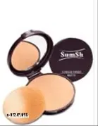 SumSh Fixer Spray, Primer, Foundation, Highlighter and Contour Stick Concealer, Compact Powder Pack of 5