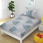 Microfiber Single Bedsheet with Single Pillow Cover 