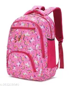Nylon Backpack Bag, Pink