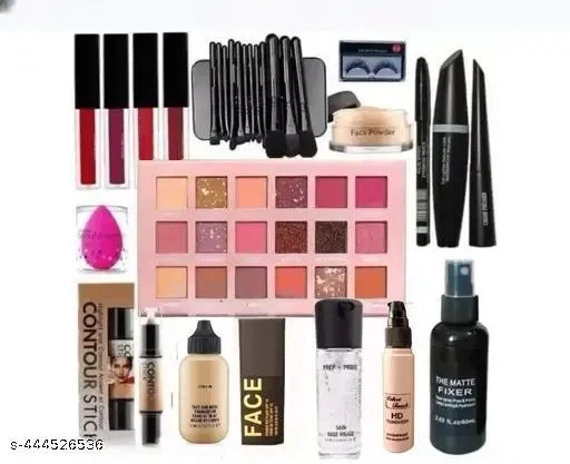 Face Makeup Combo, Multicolor, Set of 1